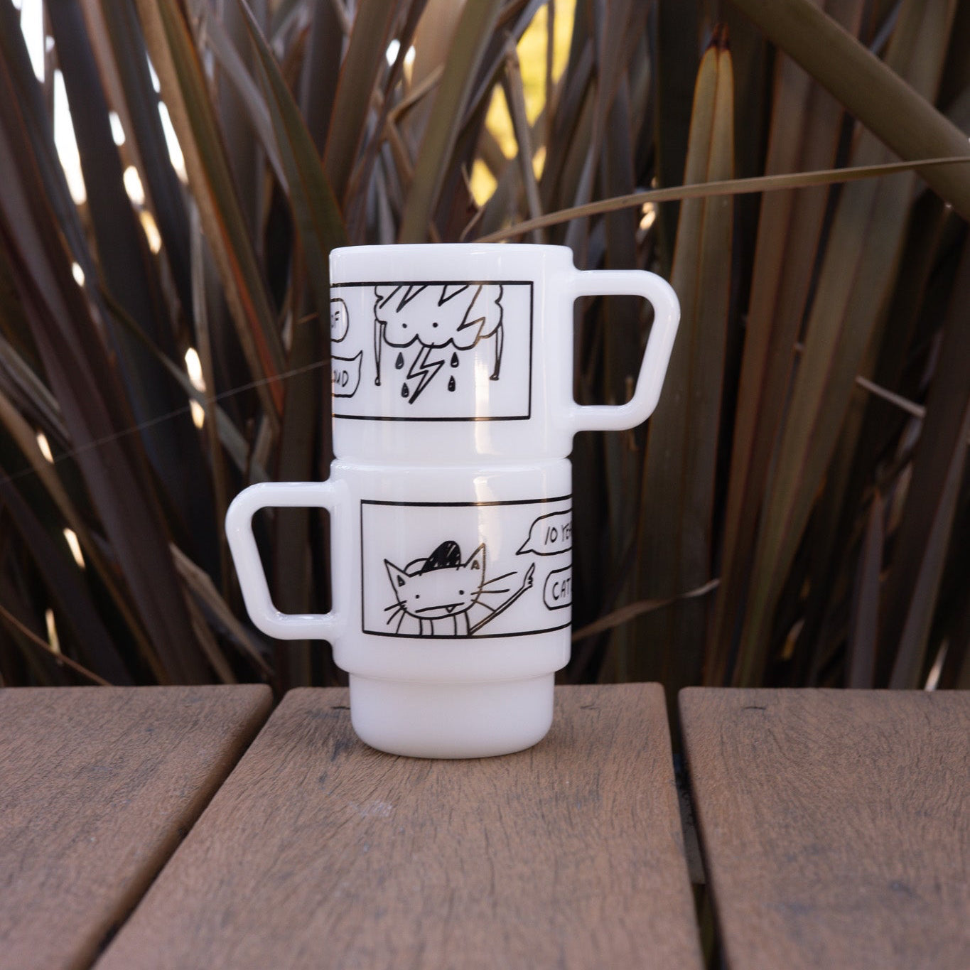 Ten Year Milk Glass (8oz)