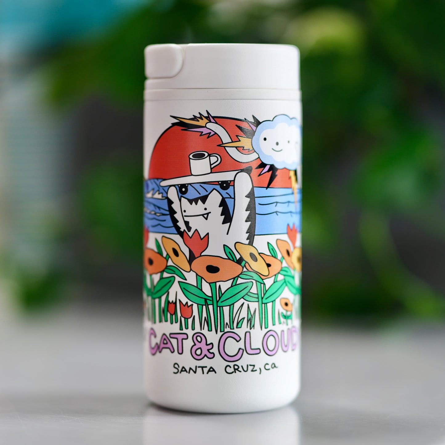 Ceramic Wildflower Tumbler (12oz)